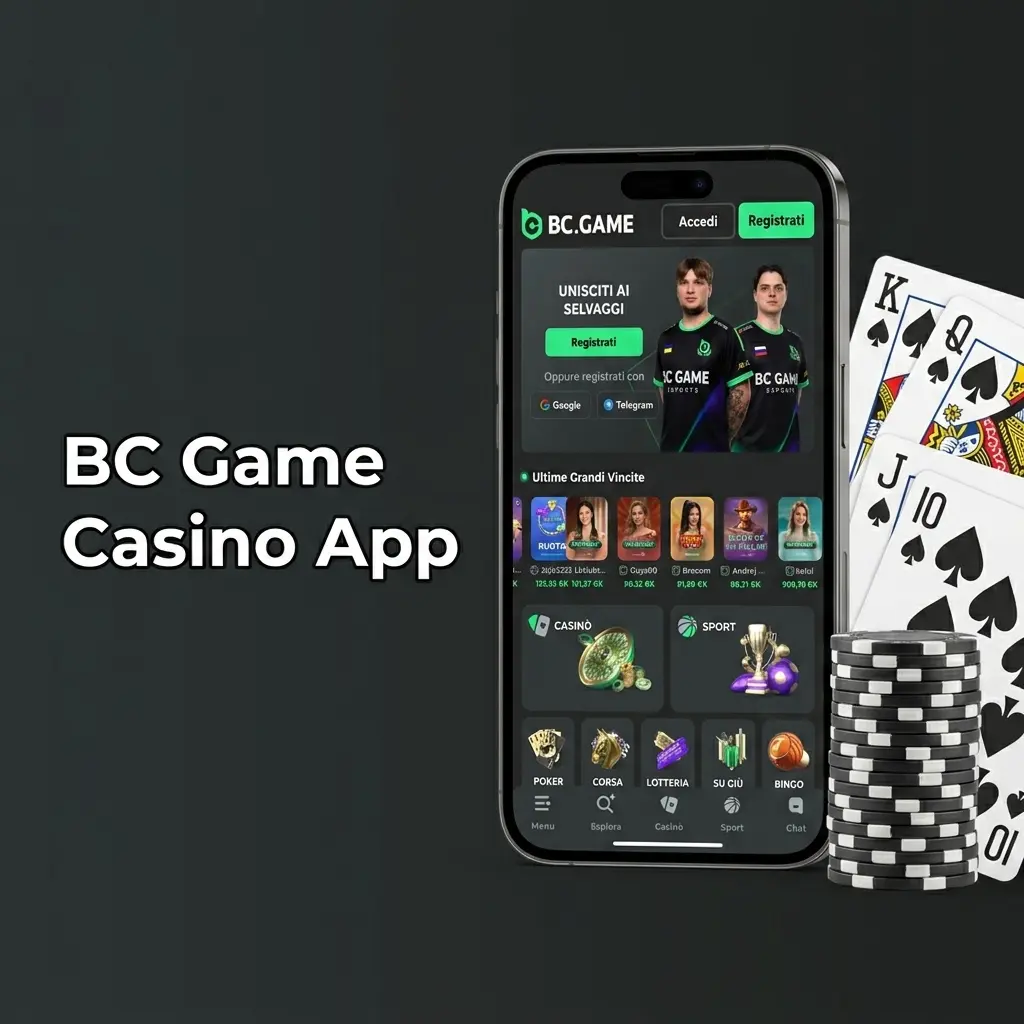 BC Game Casino App con oltre 8.000 titoli di gioco