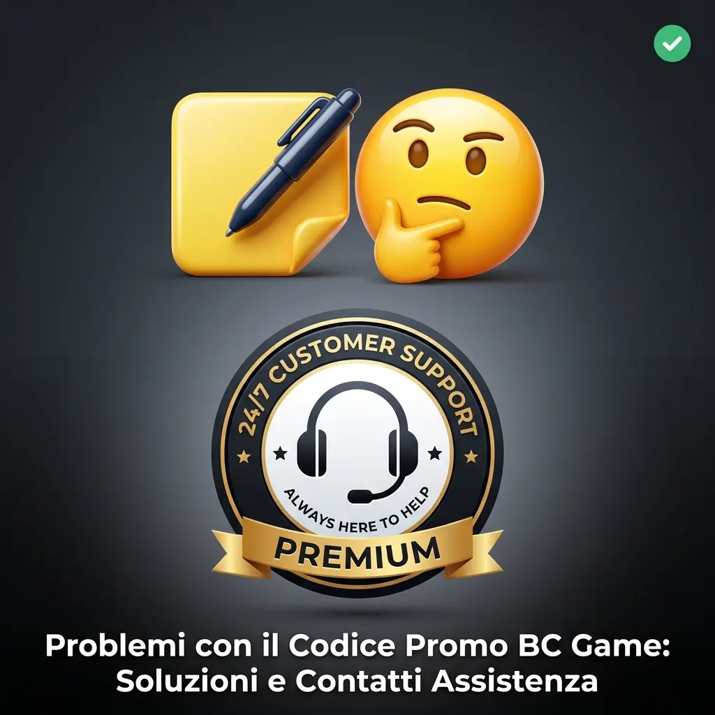 Supporto clienti BC Game per problemi con codice promo