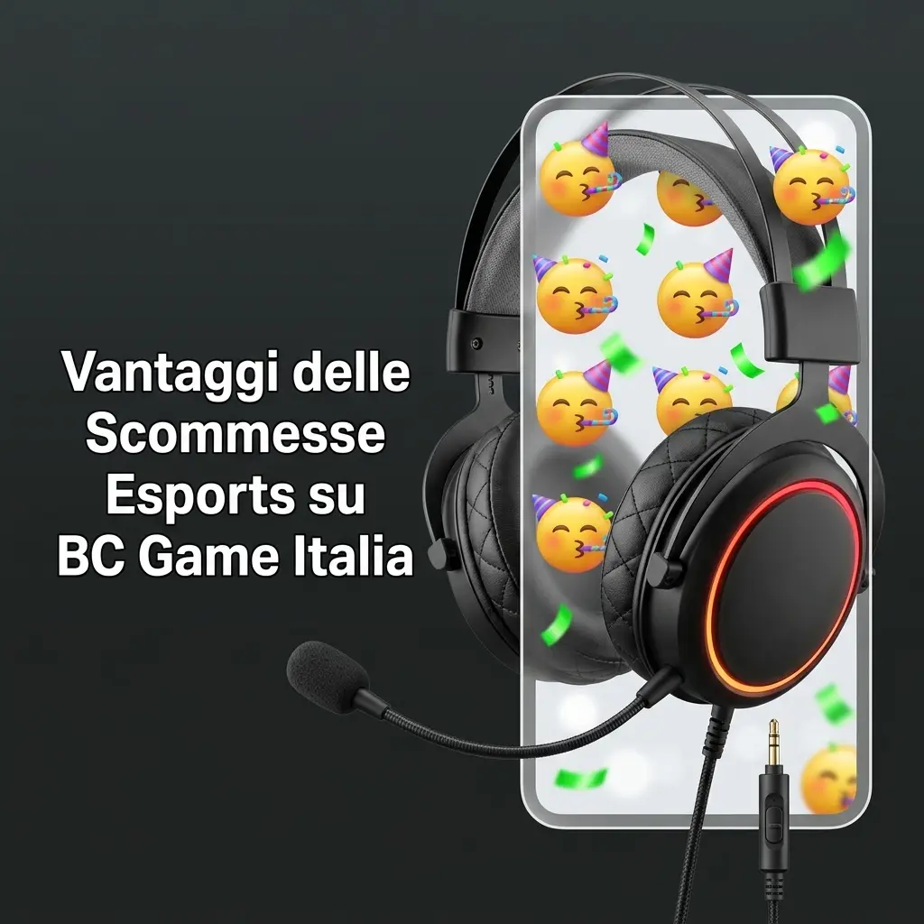 Vantaggi delle scommesse esports su BC Game Italia